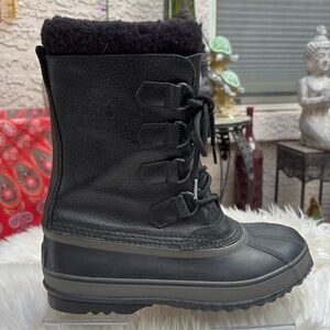 ▪️▪️BLACK-N-GREY WATERPROOF SOREL SNOW BOOTS▪️▪️